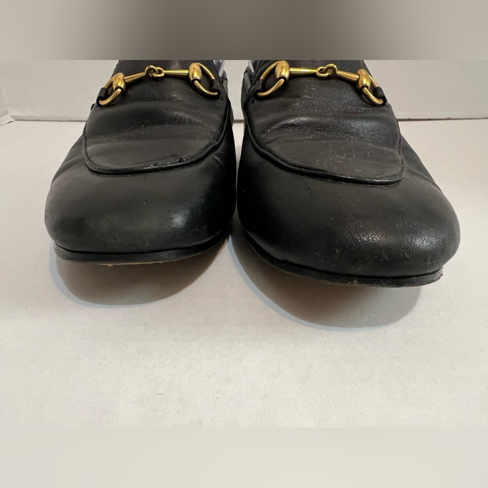 GUCCI Brixton Horsebit Convertible Black Loafer - Picture 8 of 10